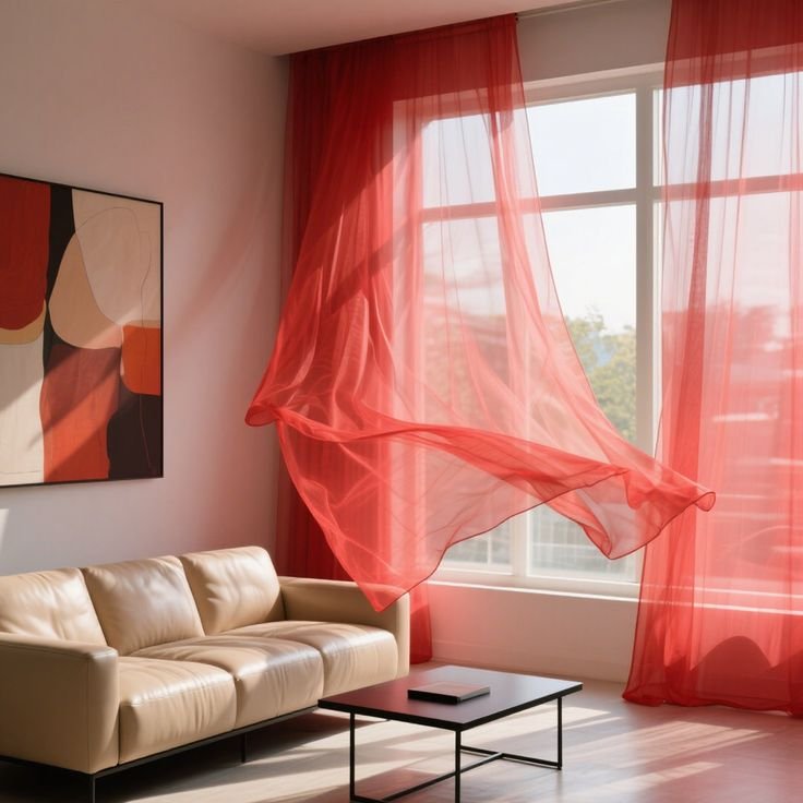 Sheer Curtain Installation