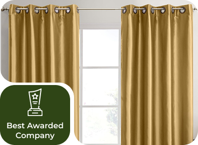 Golden Curtains in Dubai