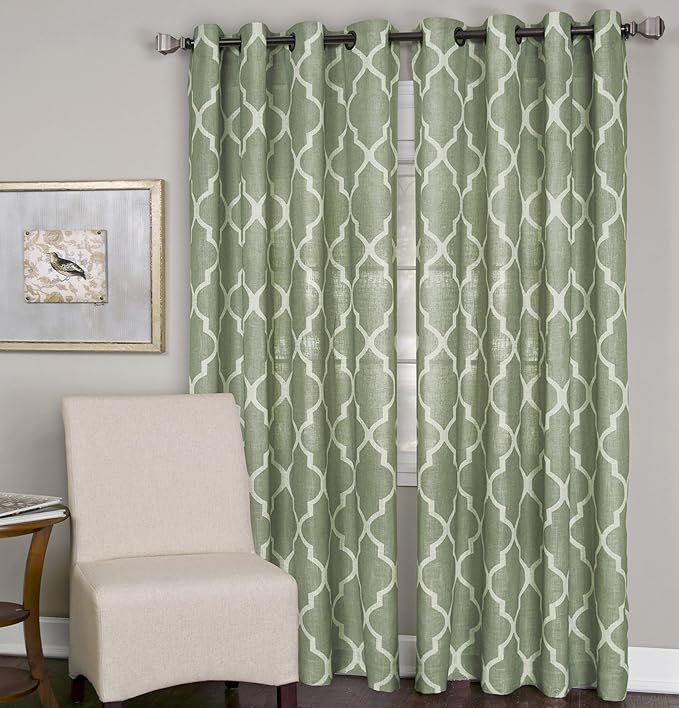 Elrene Home Fashions Medalia Room Darkening Curtain