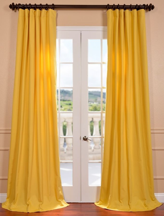 Discover the Perfect Golden Curtains in Every Shade