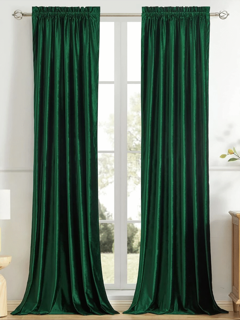 Top Green Curtain Supplier in Dubai