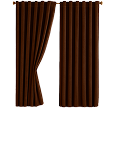 brown Curtains
