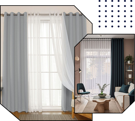 Sheer Curtain Installation