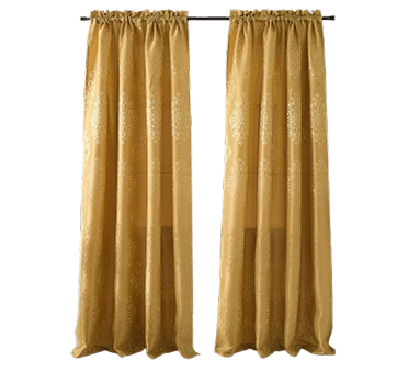 Golden Curtains in Dubai