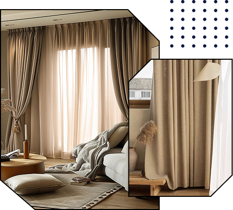 Linen Window Curtains