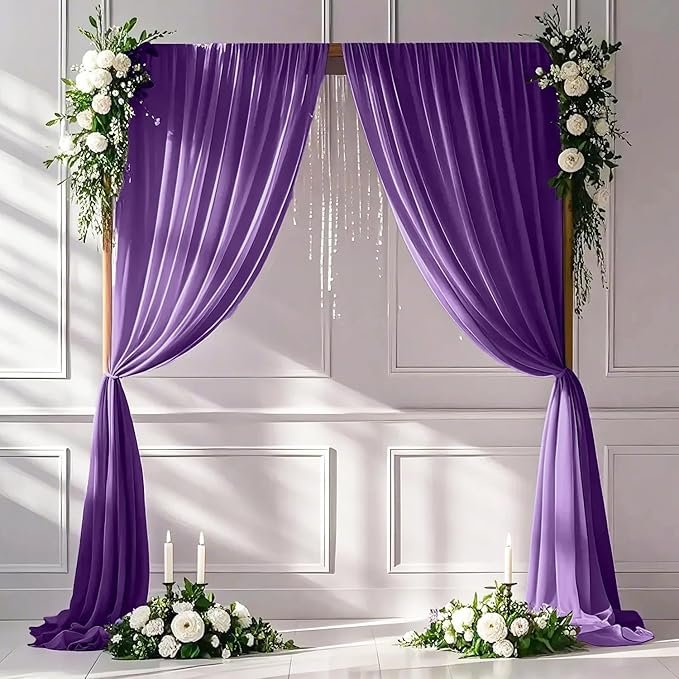 MODFUNS Chiffon Curtains
