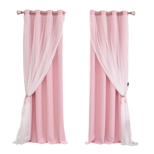 Pink Curtains Dubai