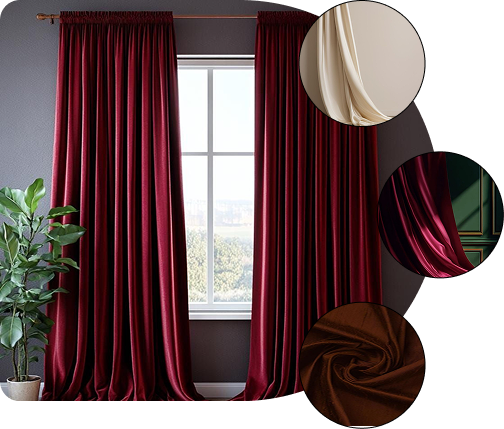 Benefits of Our Blue Curtains in Dubai