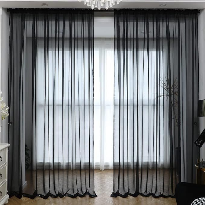 Sheer Curtain Installation