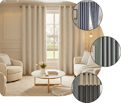 Dubai's Top Eyelet Curtain Supplier