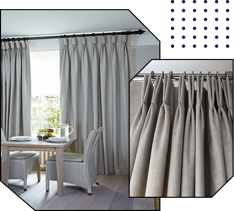 Professional Pinch Pleat Curtain Installation Service in Dubai