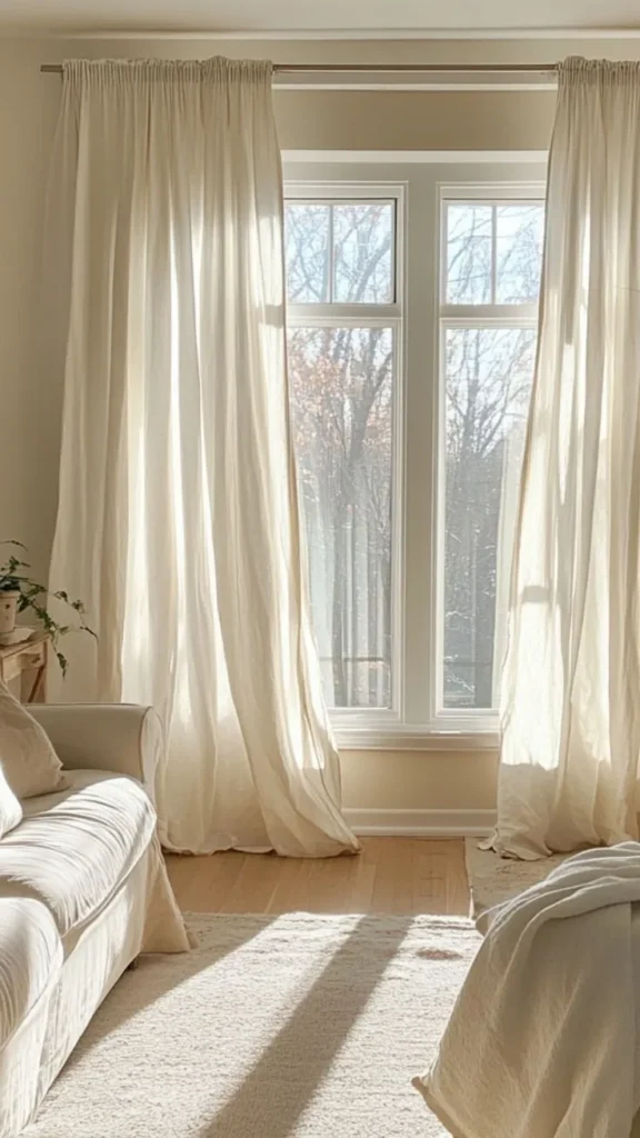 White Curtains