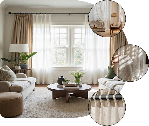Sheer Curtains Supplier in Dubai