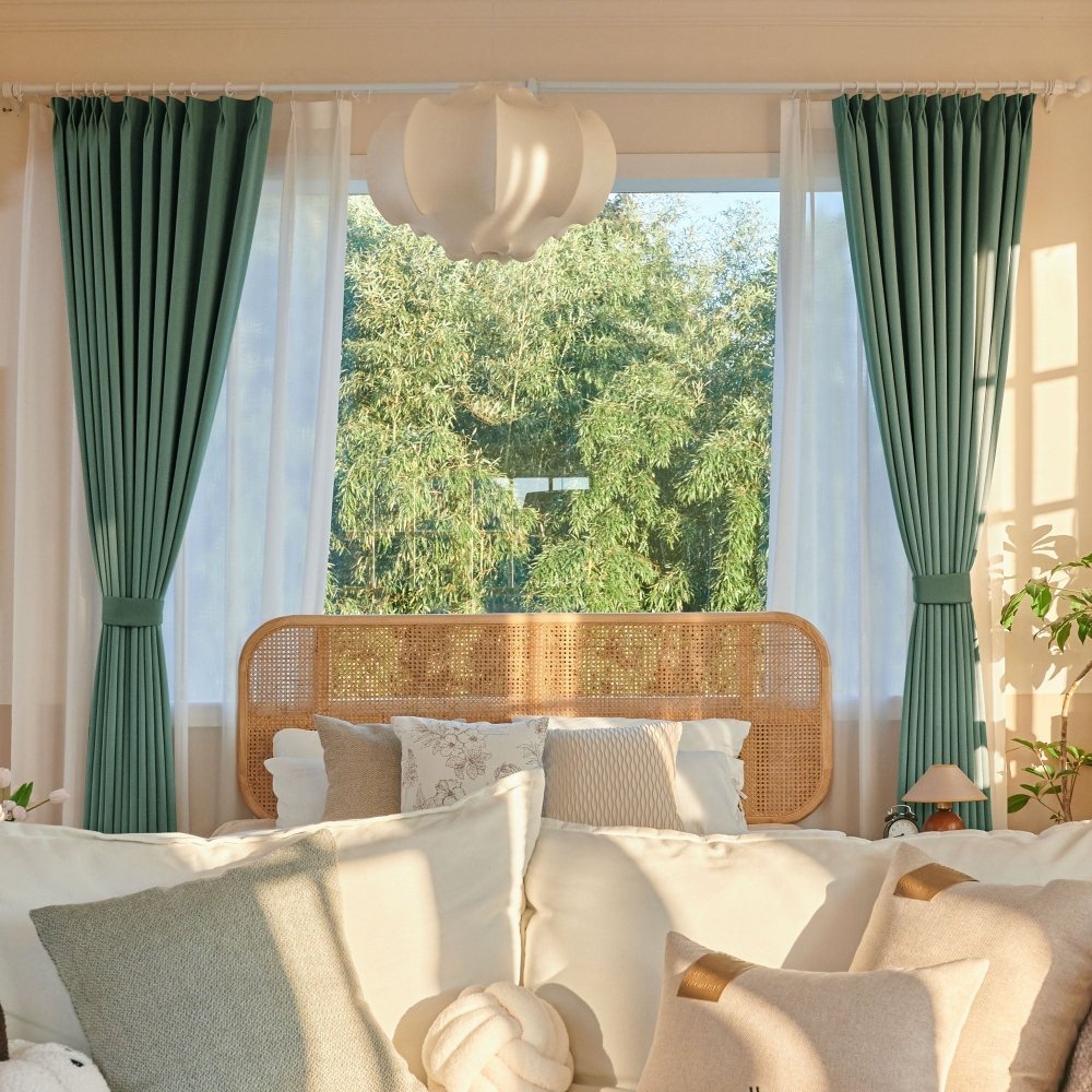 Bianca Custom Cashmere Blackout Curtain