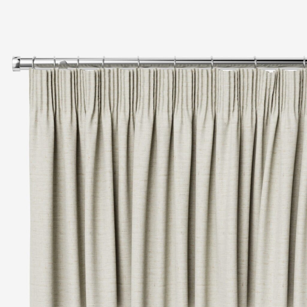 Bijou Linen Oatmeal Curtains