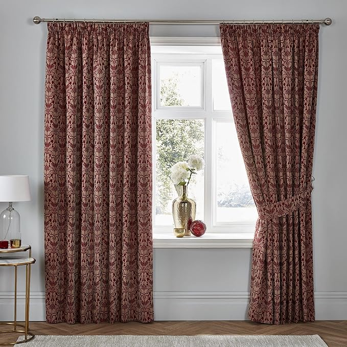 Dreams & Drapes Woven – Hawthorne – Jacquard Pair Curtains