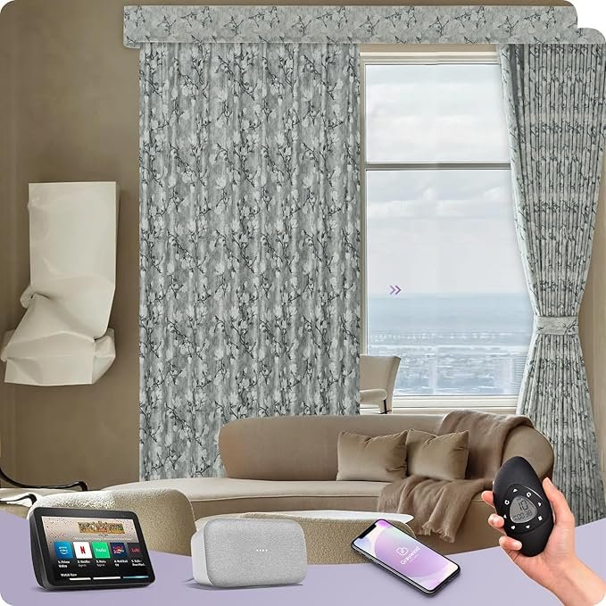 Graywind Rechargeable Smart Curtains