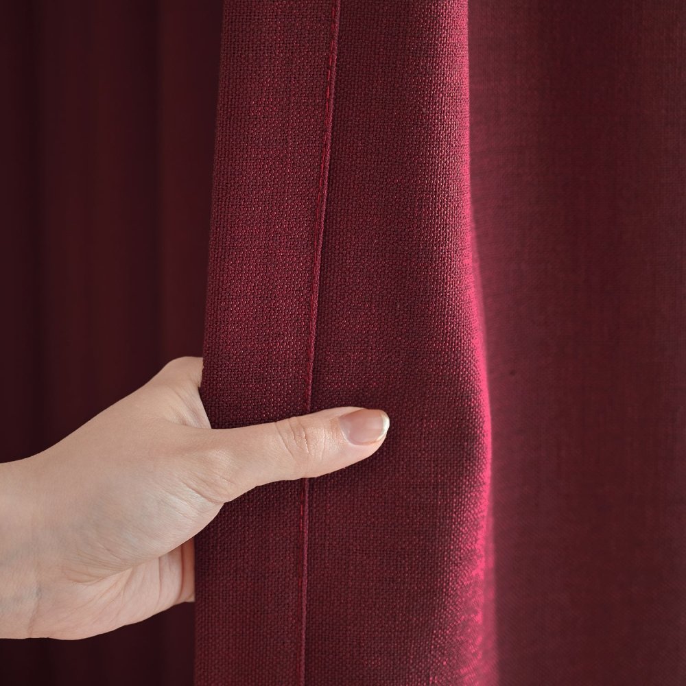 Layla Custom Cotton Blackout Curtain - Image 2