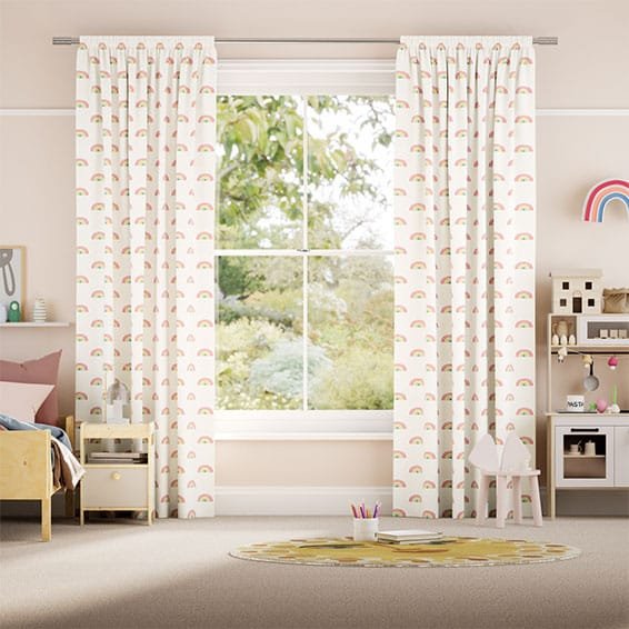 Little Arches Rainbow Curtains
