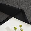 MYSTIC-HOME Sheer Curtains Black - Image 6