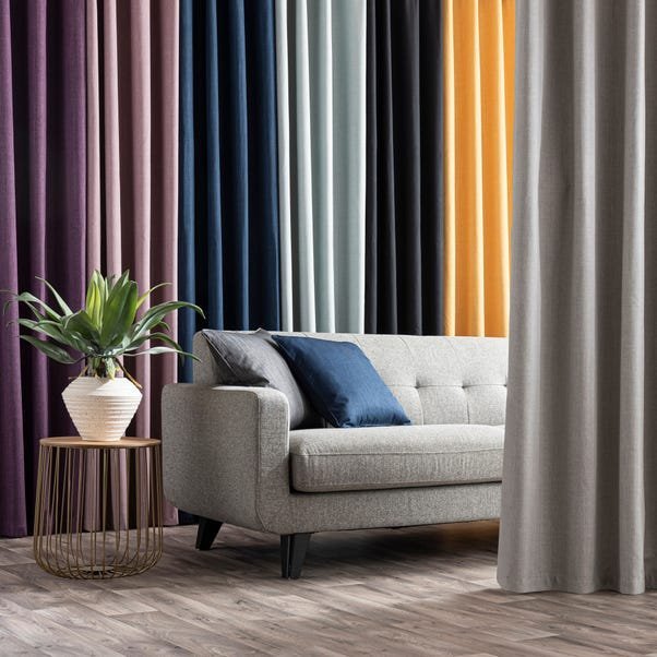 Solar Blackout Eyelet Curtains