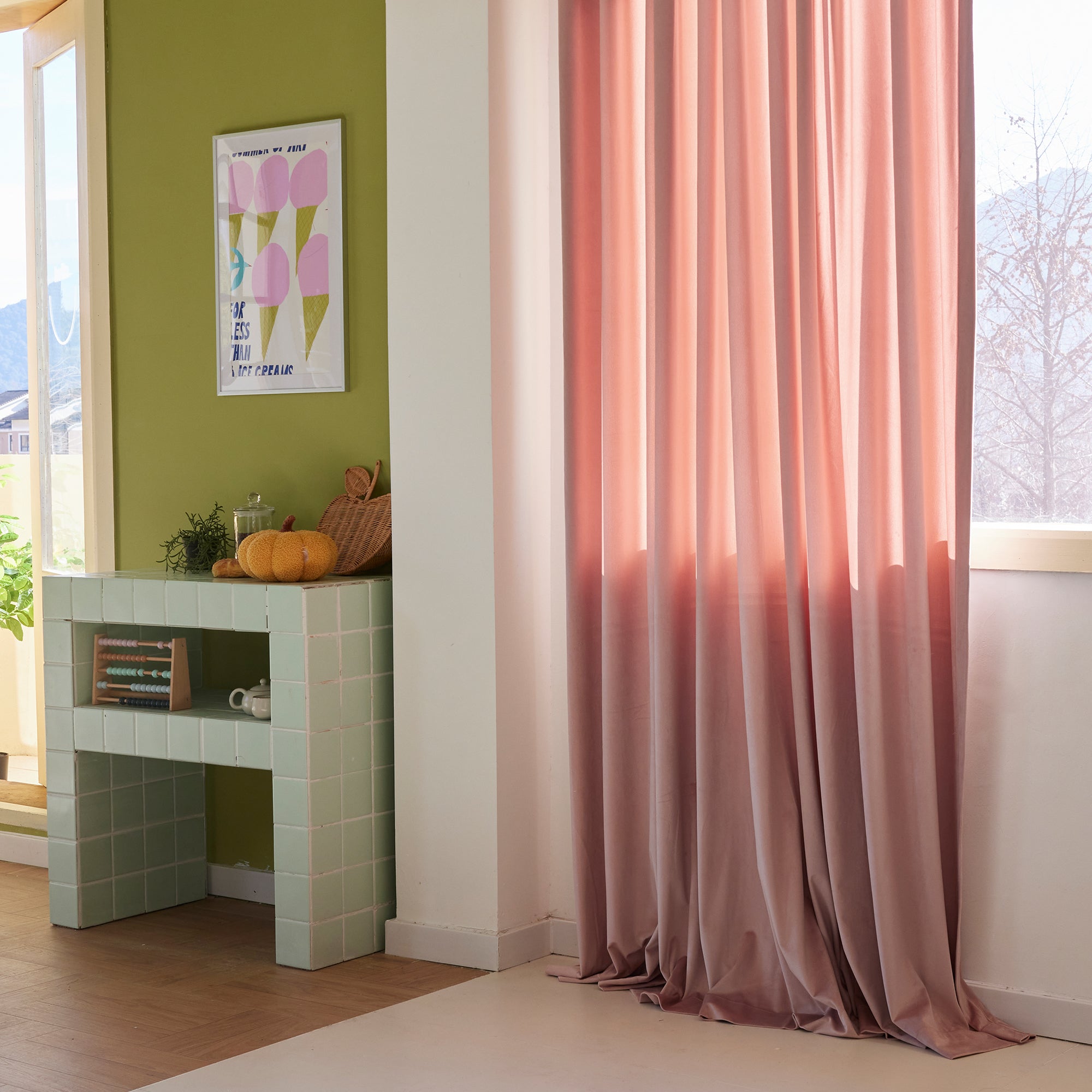 Vivianne Custom Dutch Velvet Blackout Curtain - Image 4