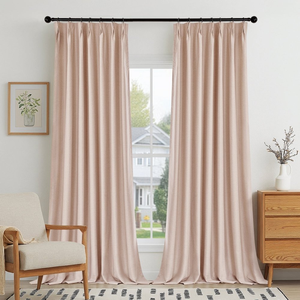 Yvonne Total Blackout Custom Curtains