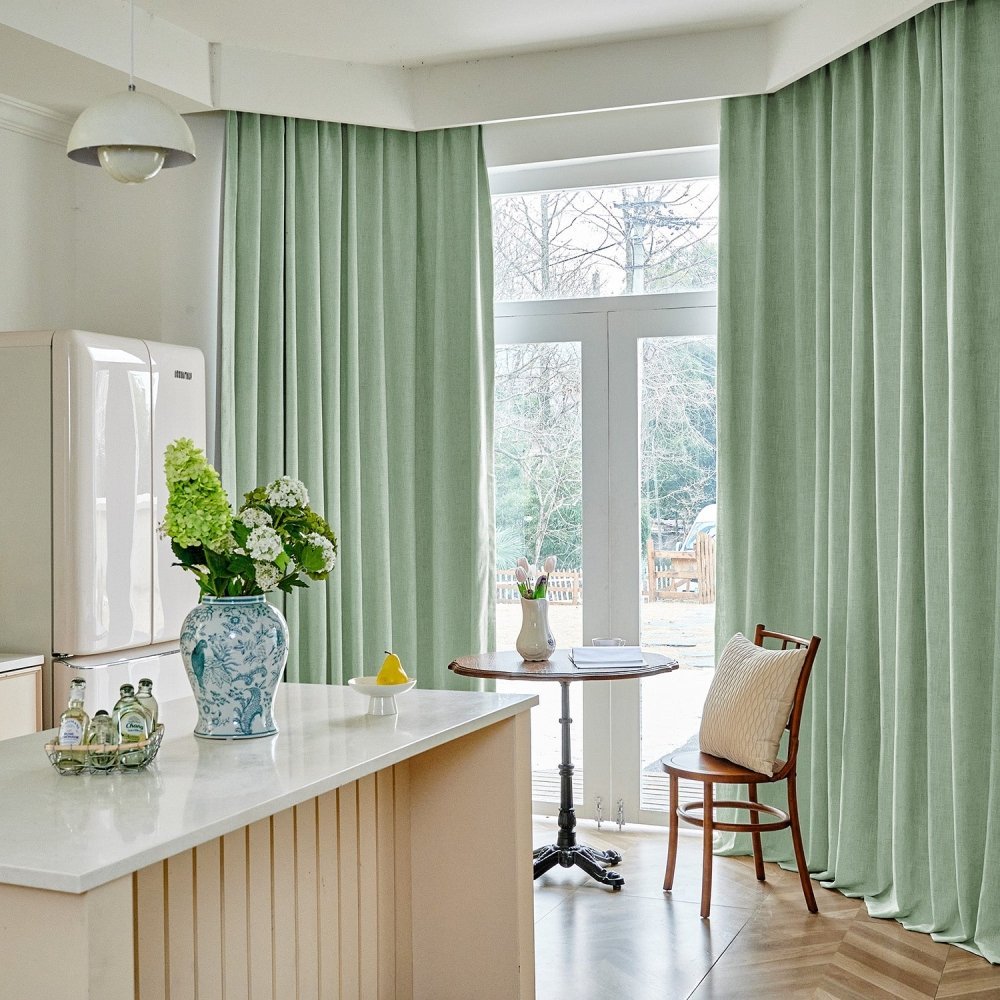 Zuri Custom South African Linen Blackout Curtain