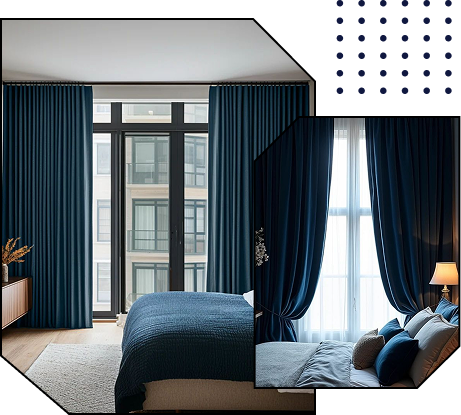 Bedroom Curtains in Dubai