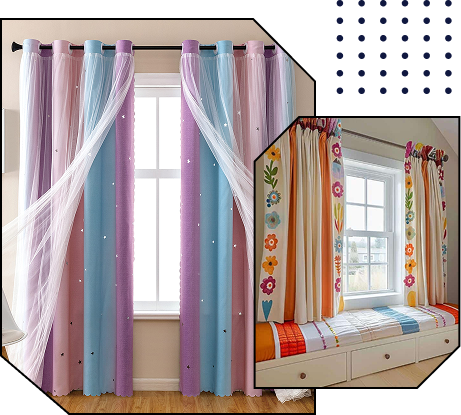 Kids Room Curtains in Dubai
