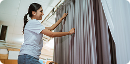 Stylish Chiffon Curtains in Dubai