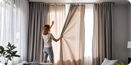 Velvet Curtains in Dubai