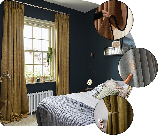 Living Room Curtains in Dubai