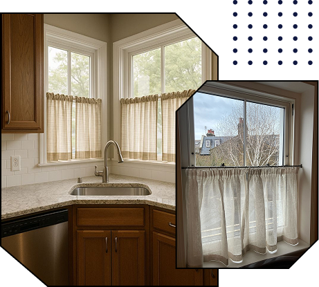 Kitchen Curtains in Dubai