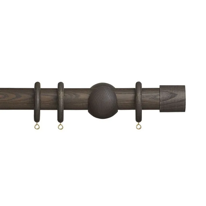 End Cap 35mm Wooden Curtain Pole